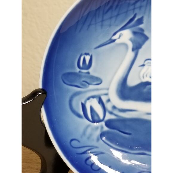 Royal Copenhagen Mother's Day 1978 Plate Porcelain Denmark Christmas Vintage - Picture 4 of 10